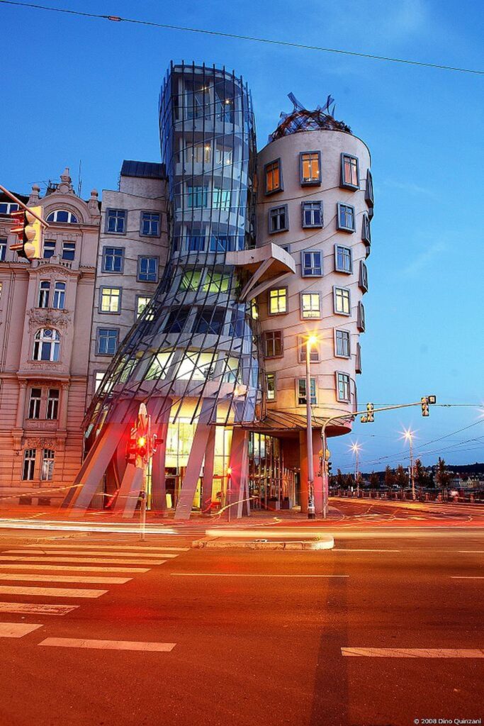 The Dancing house in Prague