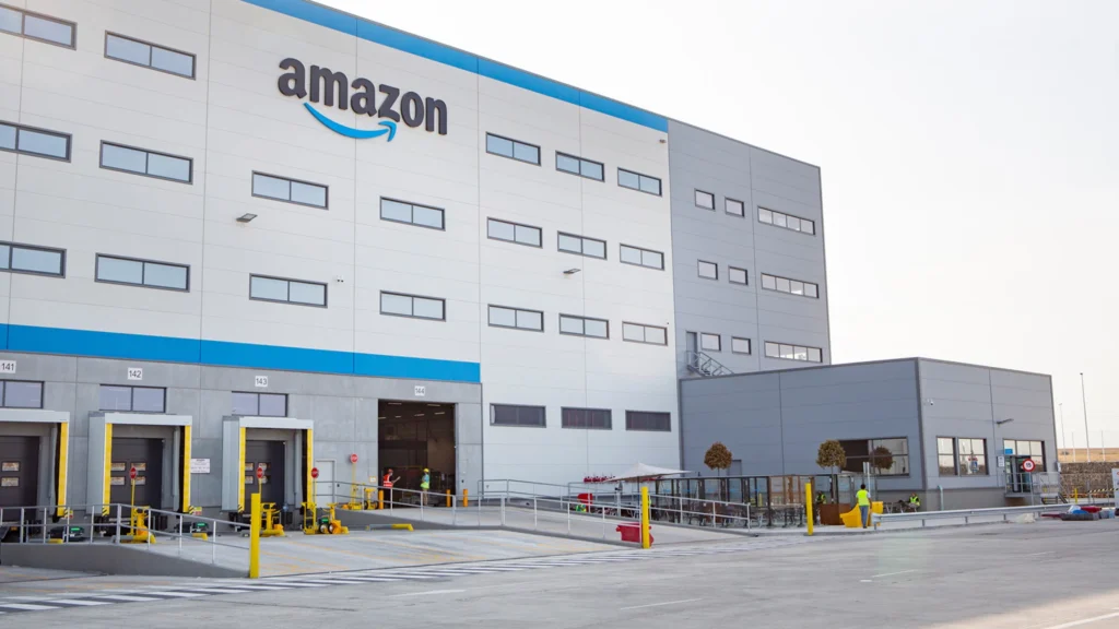 Photo of Amazon warehouse